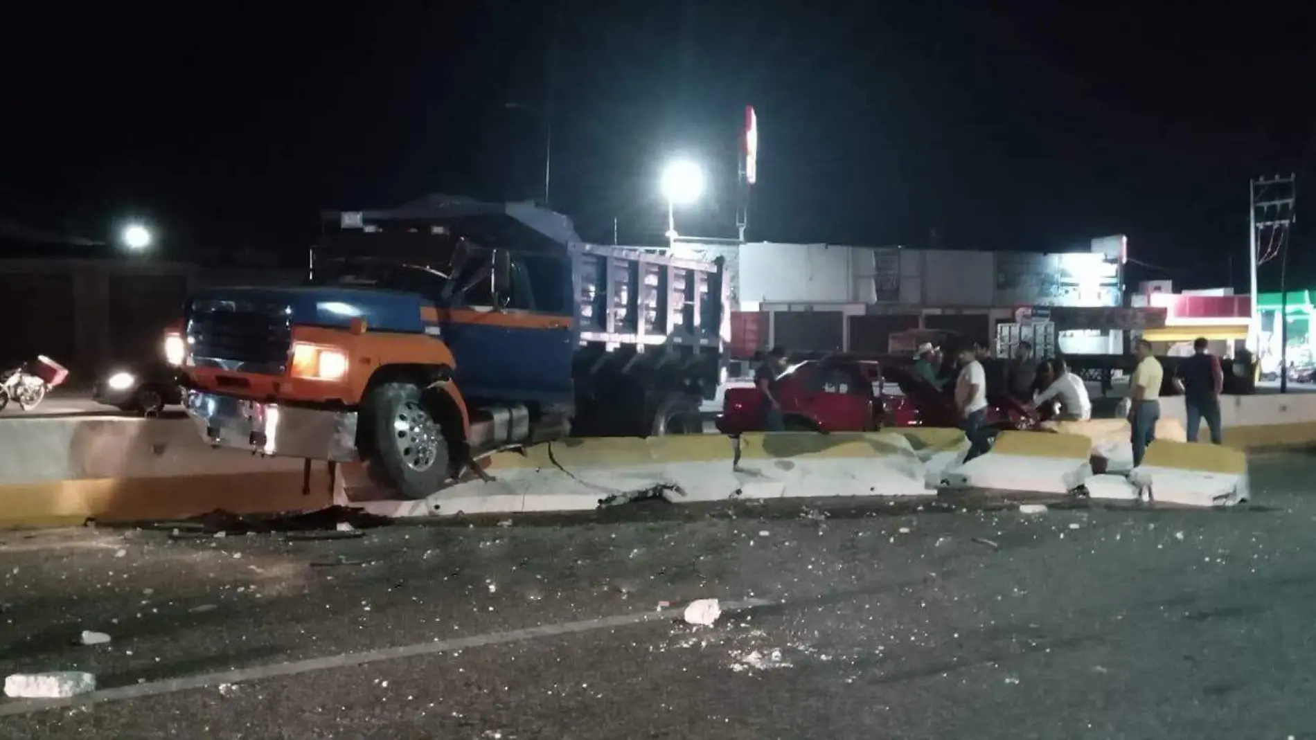 magnitud del accidente en la angostura